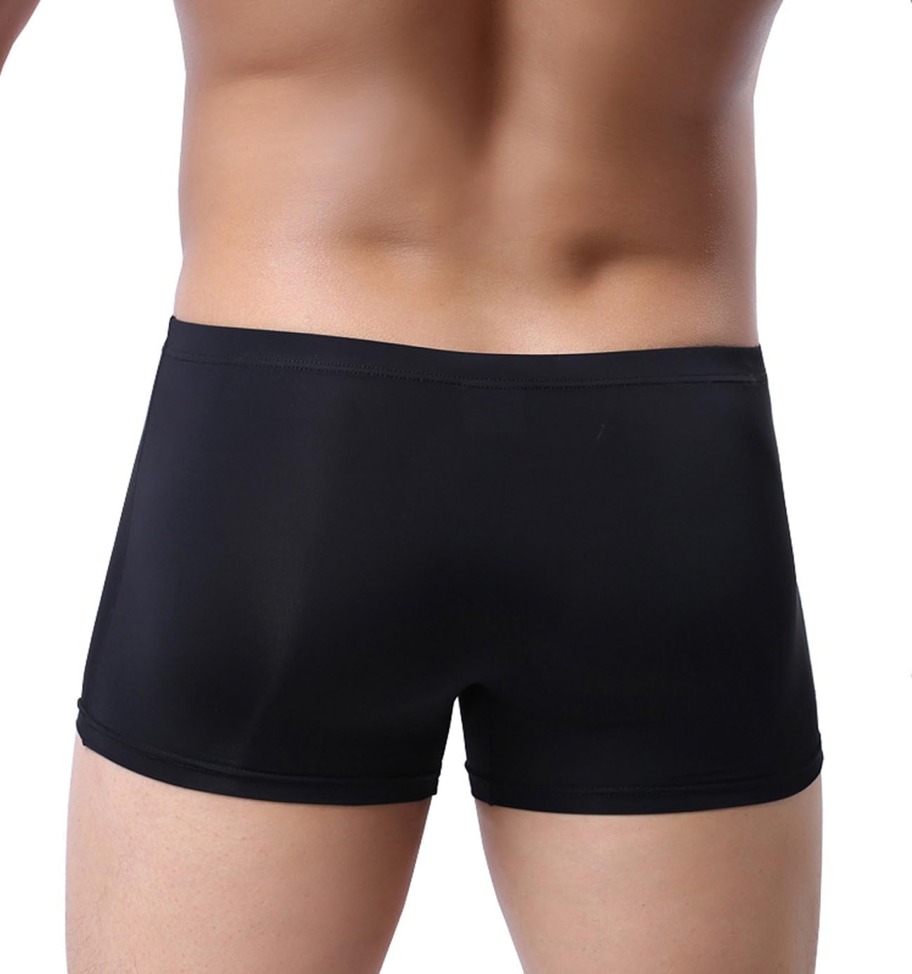 Men Briefs Breathable Ice Silk Boxer Bikinis and Briefs - Image 2